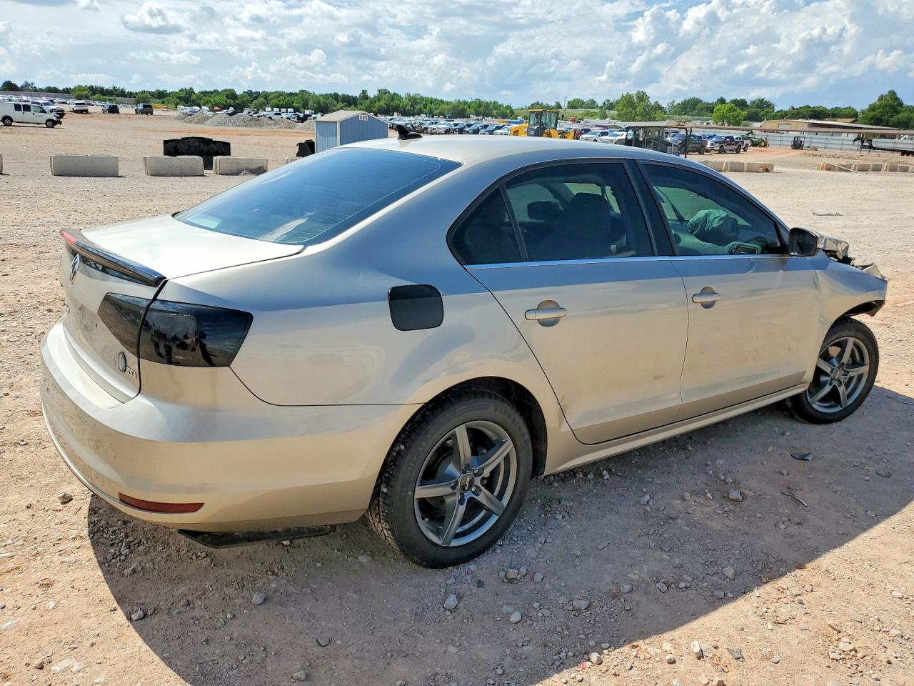 2015 Volkswagen Jetta Se Silver vin: 3VWD07AJ5FM313761