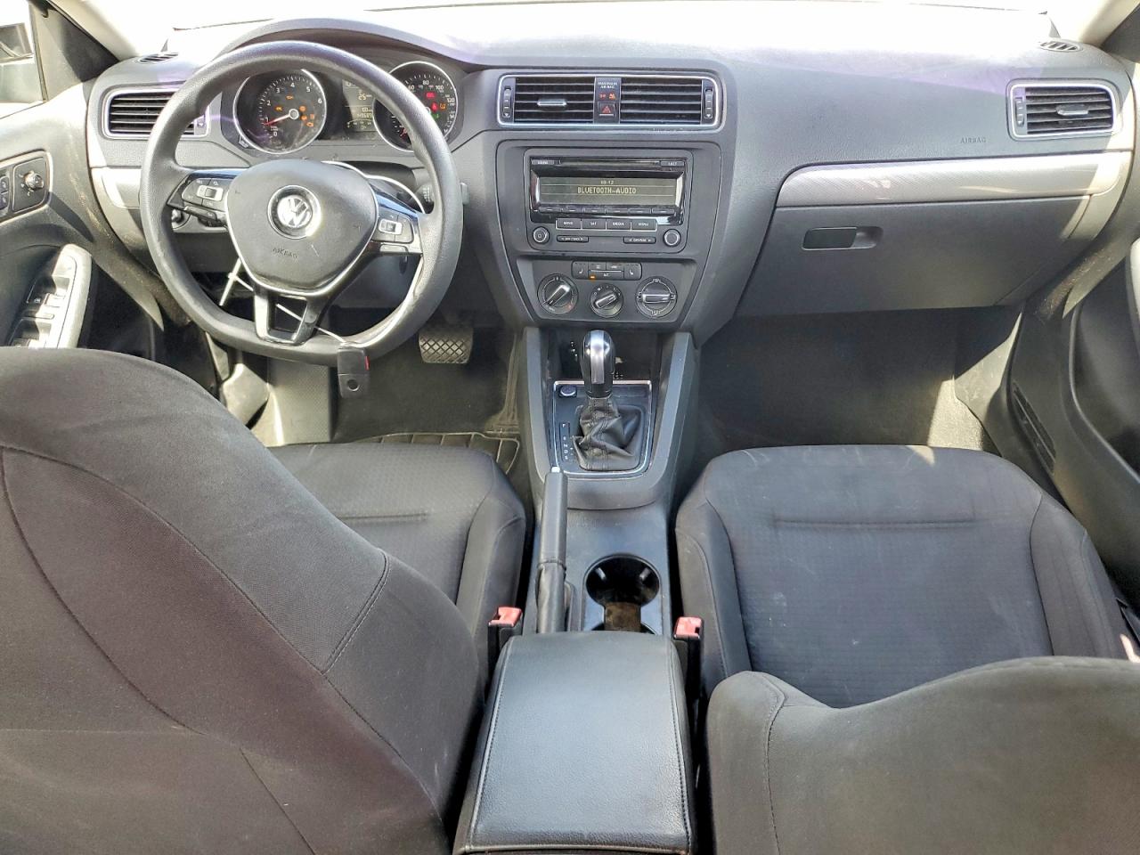 2015 Volkswagen Jetta Se Black vin: 3VWD07AJ5FM326543