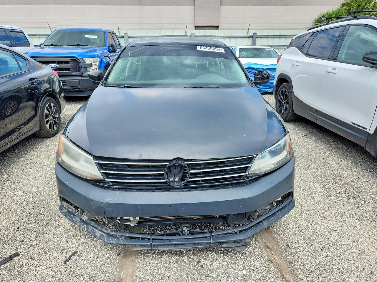 2015 Volkswagen Jetta Se Black vin: 3VWD07AJ5FM326543