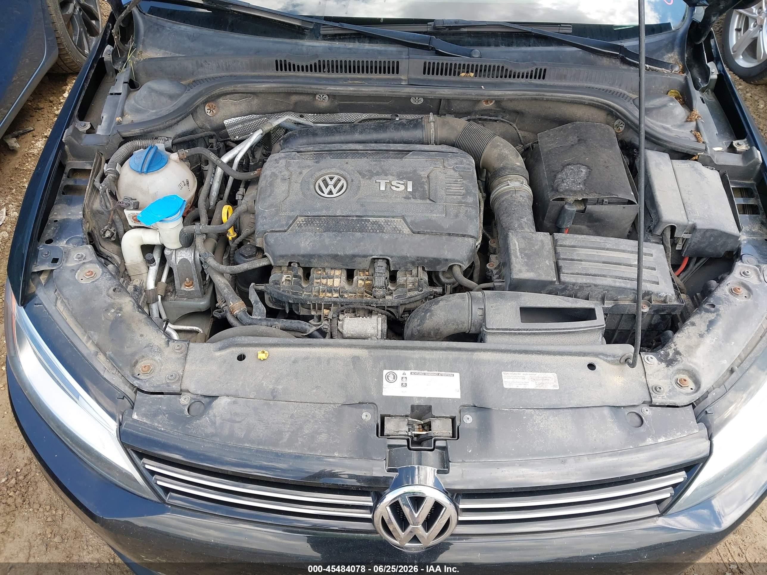 2014 Volkswagen Jetta 1.8t Se Black vin: 3VWD07AJ6EM316862