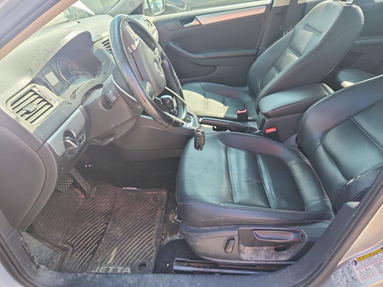 2014 Volkswagen Jetta Se Gray vin: 3VWD07AJ6EM333712