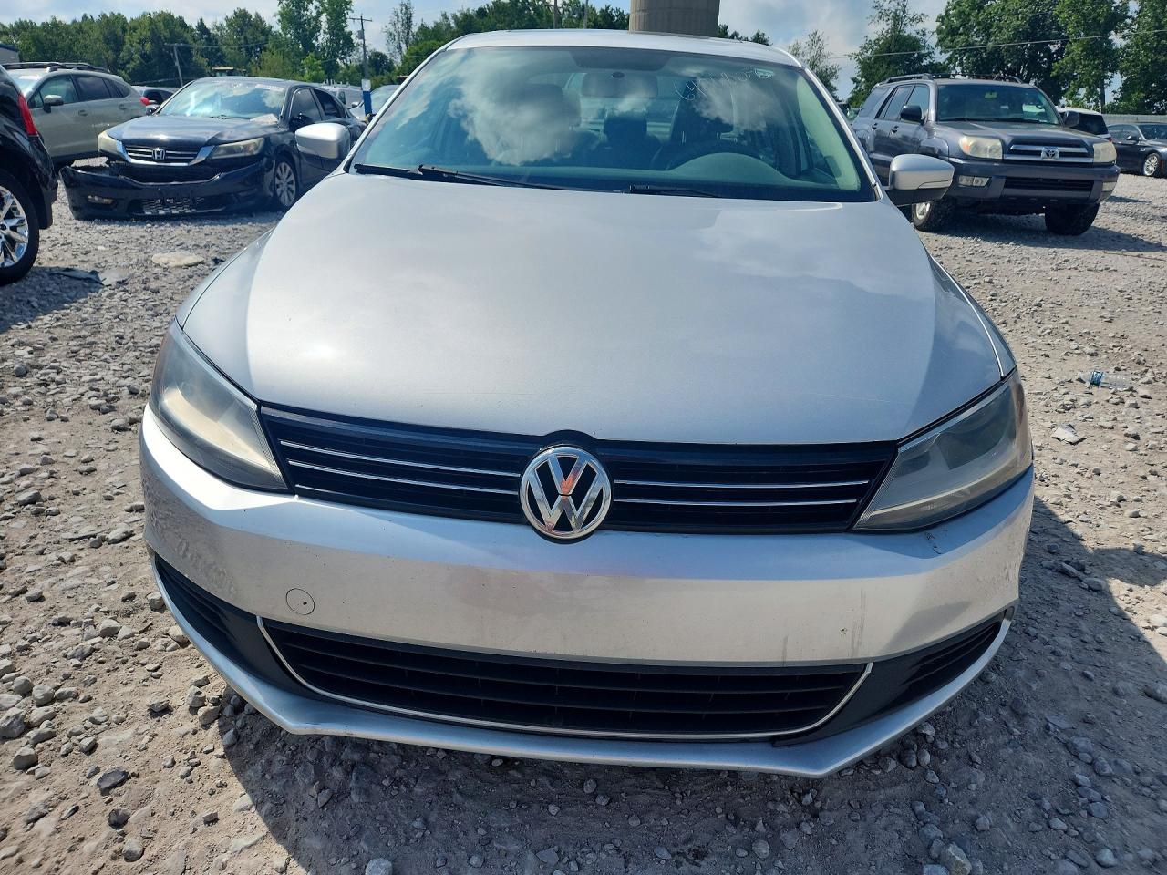 2014 Volkswagen Jetta Se Gray vin: 3VWD07AJ6EM333712