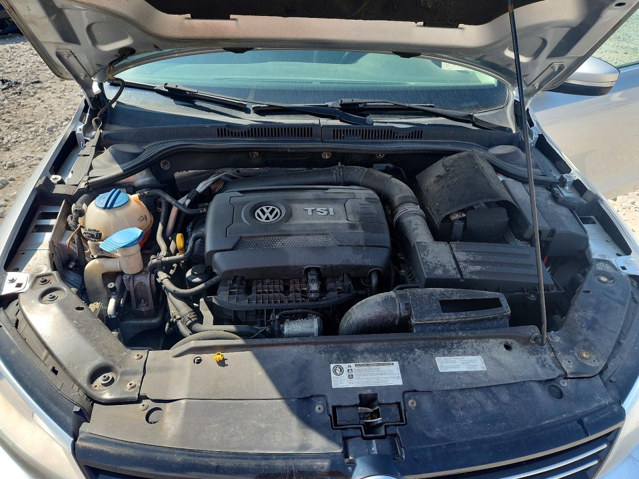 2014 Volkswagen Jetta Se Gray vin: 3VWD07AJ6EM333712