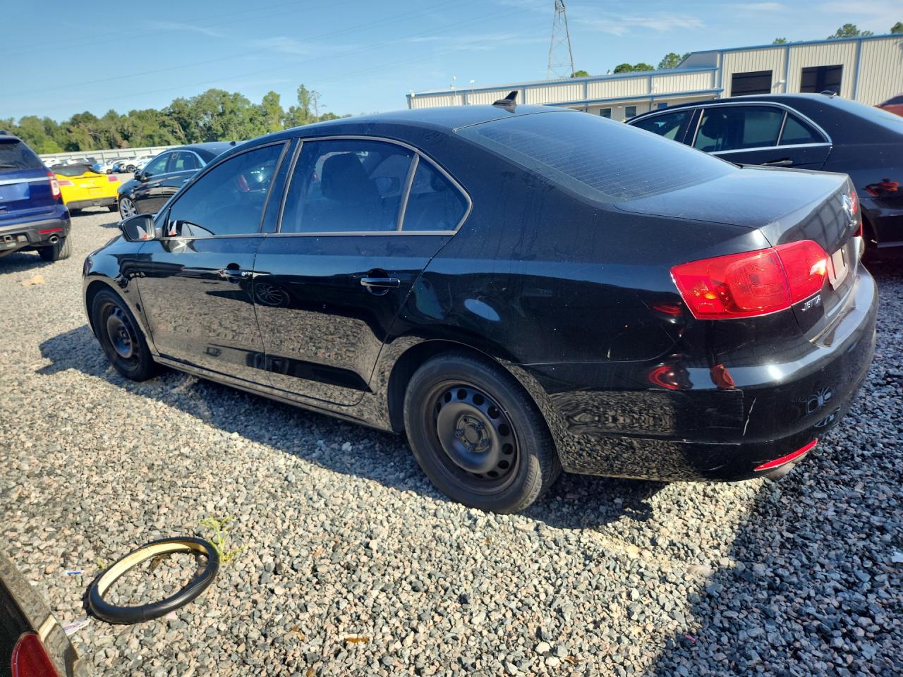 2014 Volkswagen Jetta Se Черный vin: 3VWD07AJ6EM370999