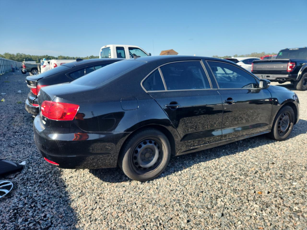 2014 Volkswagen Jetta Se Черный vin: 3VWD07AJ6EM370999
