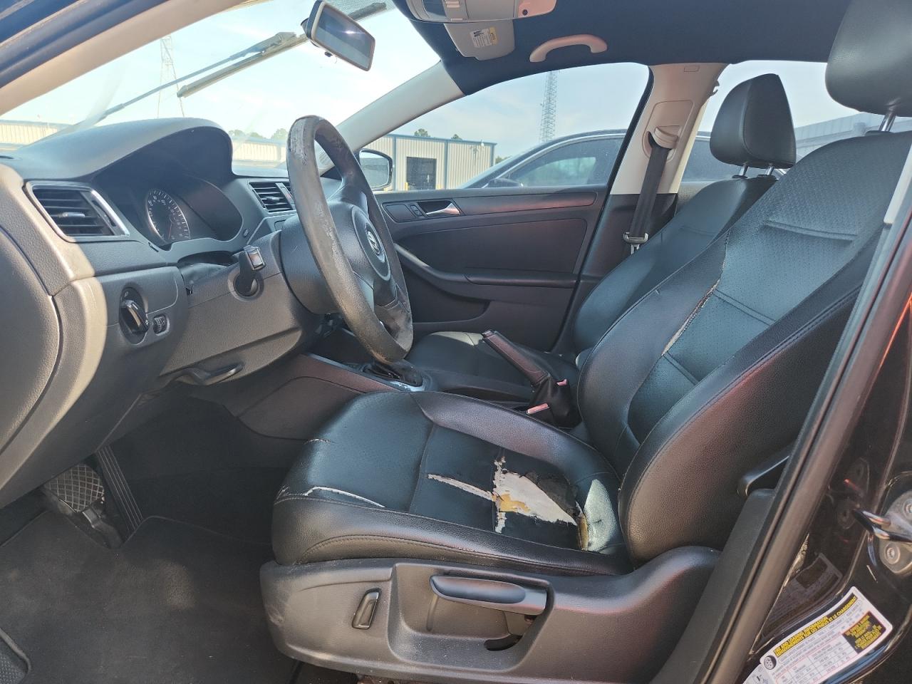 2014 Volkswagen Jetta Se Черный vin: 3VWD07AJ6EM370999