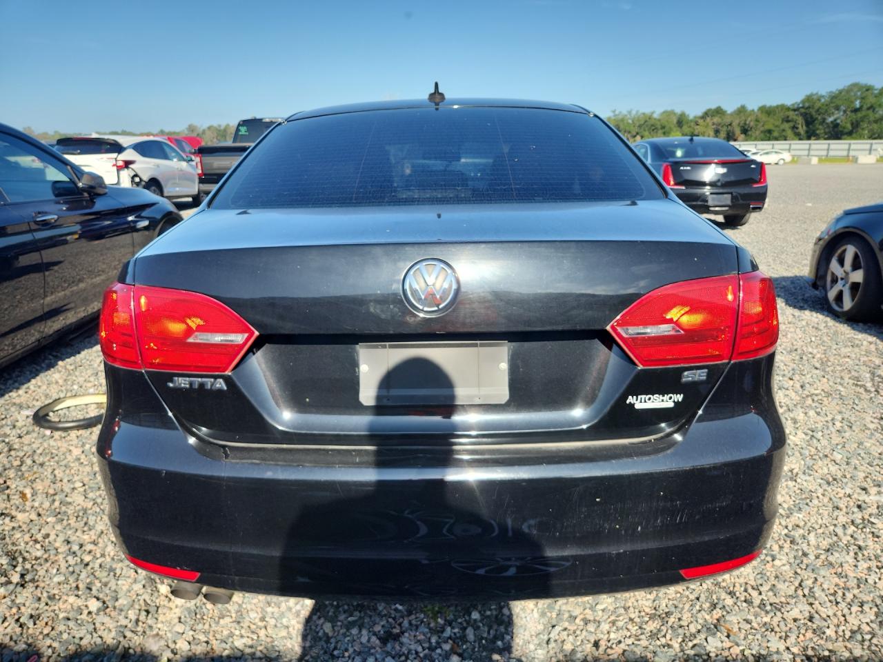 2014 Volkswagen Jetta Se Черный vin: 3VWD07AJ6EM370999