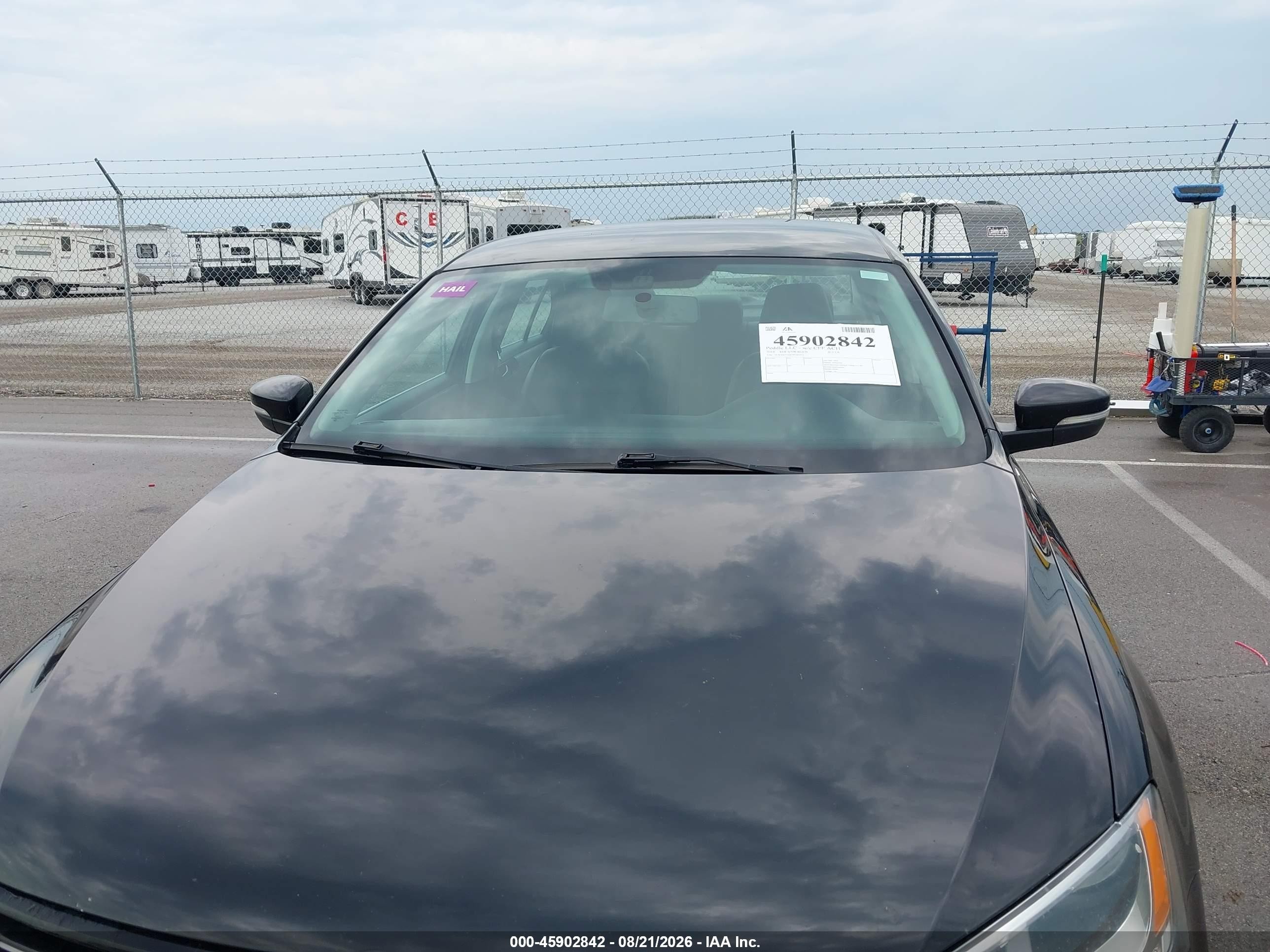2014 Volkswagen Jetta 1.8t Se Black vin: 3VWD07AJ6EM382733