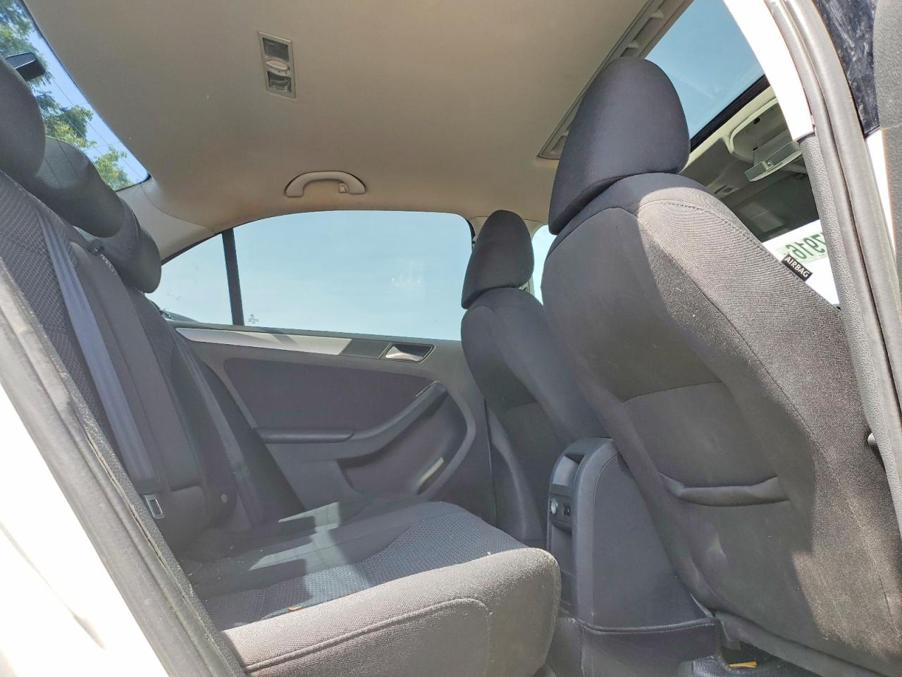 2014 Volkswagen Jetta Se White vin: 3VWD07AJ6EM422826