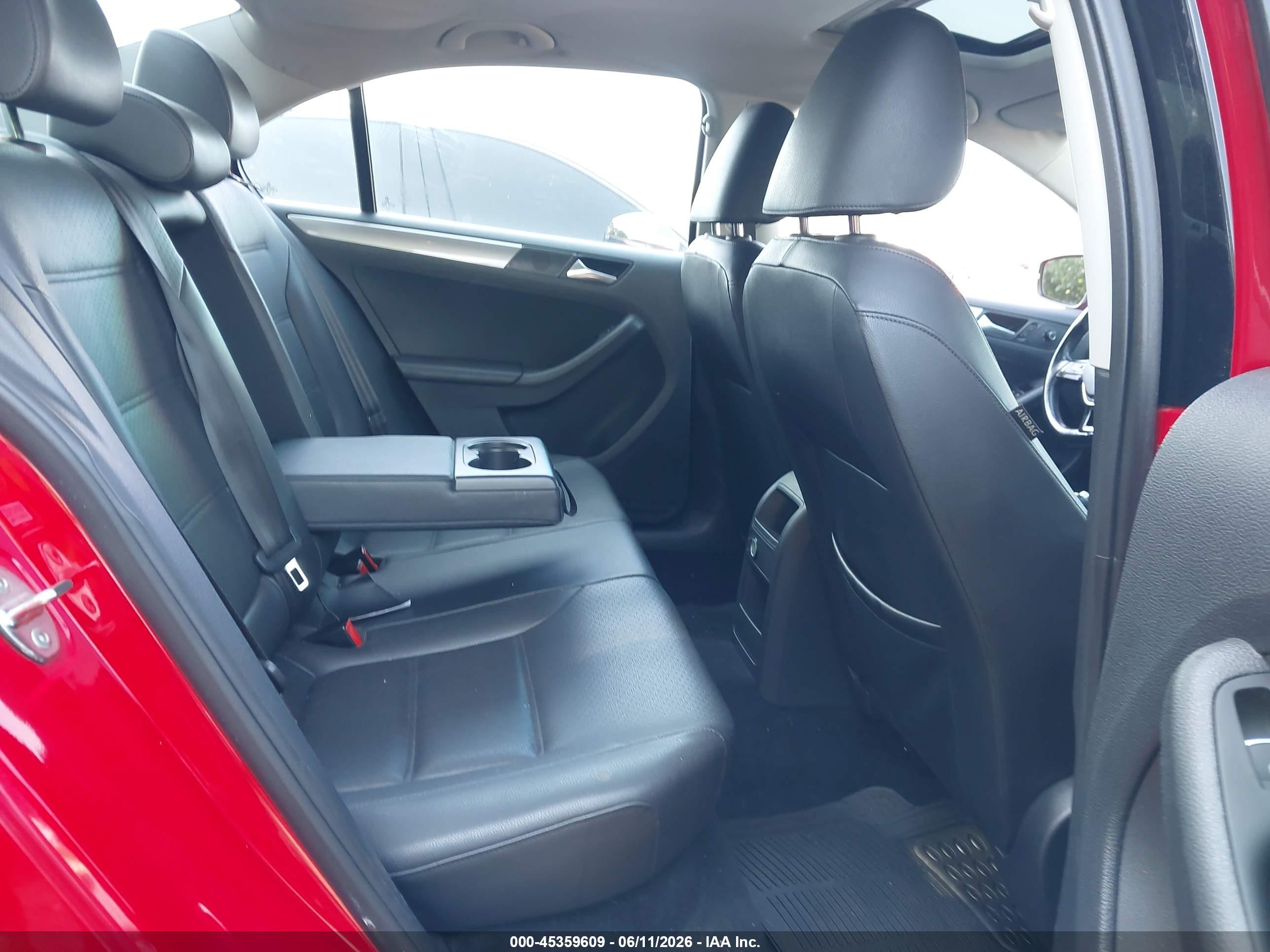 2015 Volkswagen Jetta 1.8t Se Red vin: 3VWD07AJ6FM255708