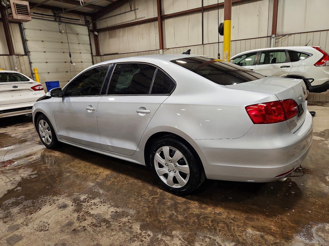 2014 Volkswagen Jetta Se Silver vin: 3VWD07AJ7EM222411