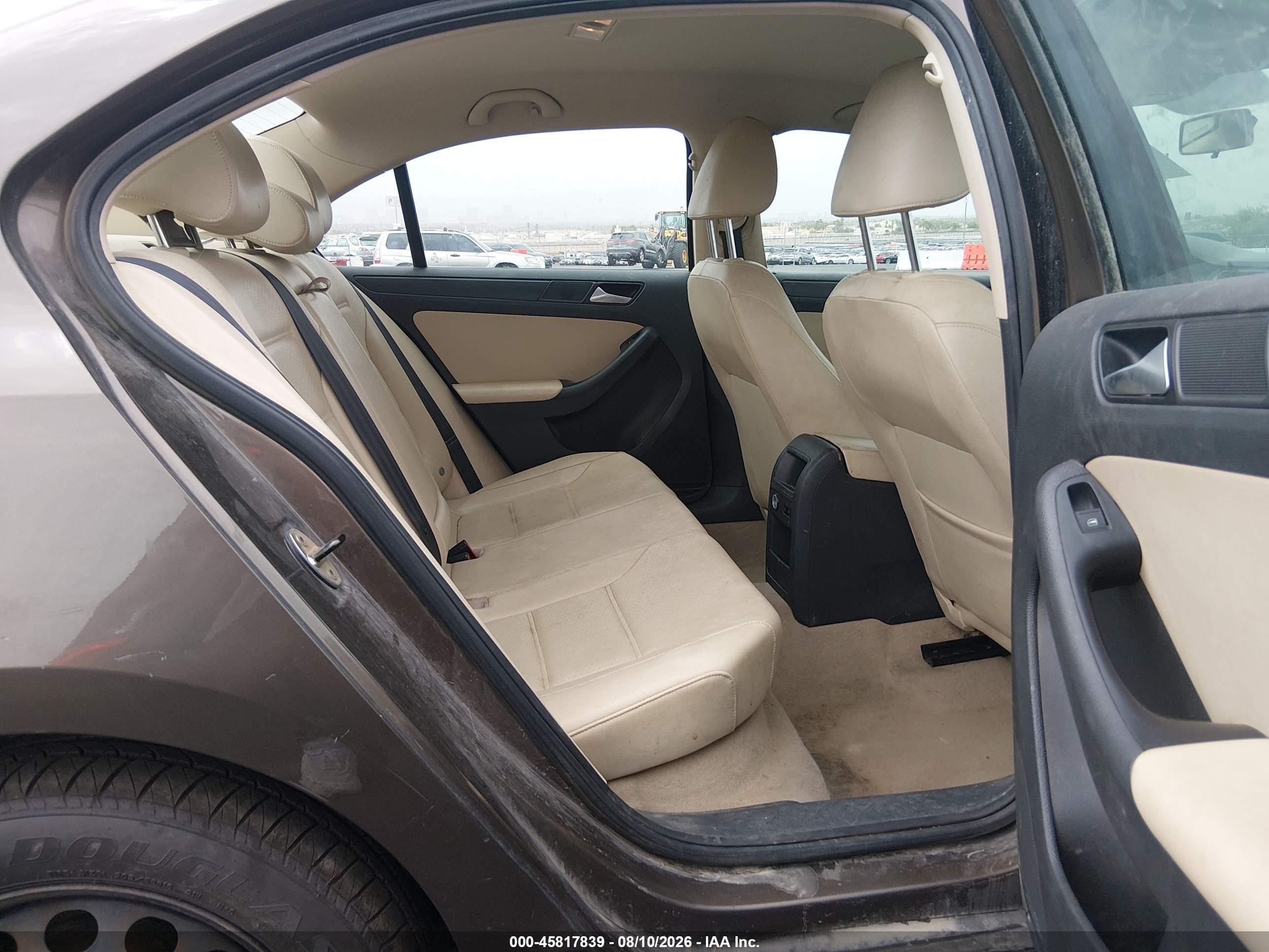2014 Volkswagen Jetta 1.8t Se Brown vin: 3VWD07AJ7EM245896