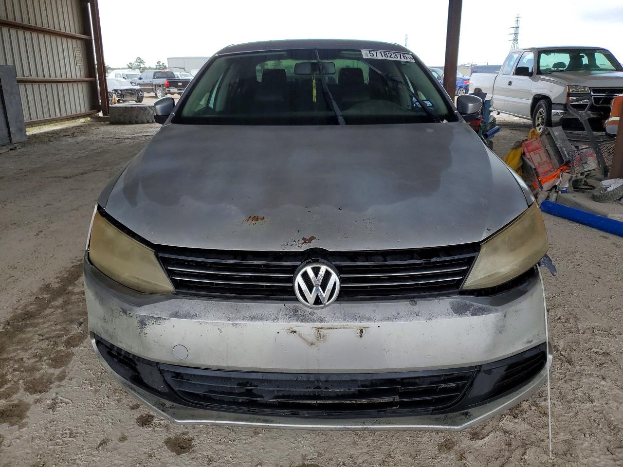 2014 Volkswagen Jetta Se Silver vin: 3VWD07AJ7EM286688