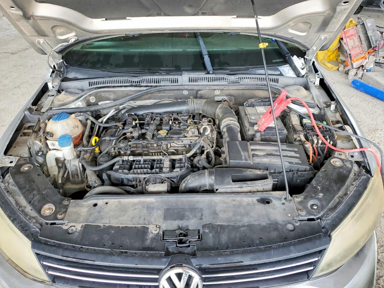 2014 Volkswagen Jetta Se Silver vin: 3VWD07AJ7EM286688