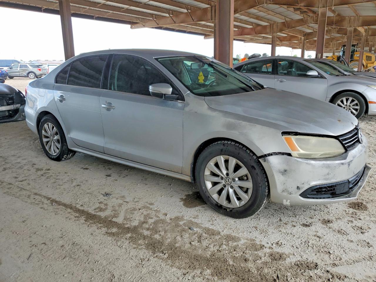 2014 Volkswagen Jetta Se Silver vin: 3VWD07AJ7EM286688