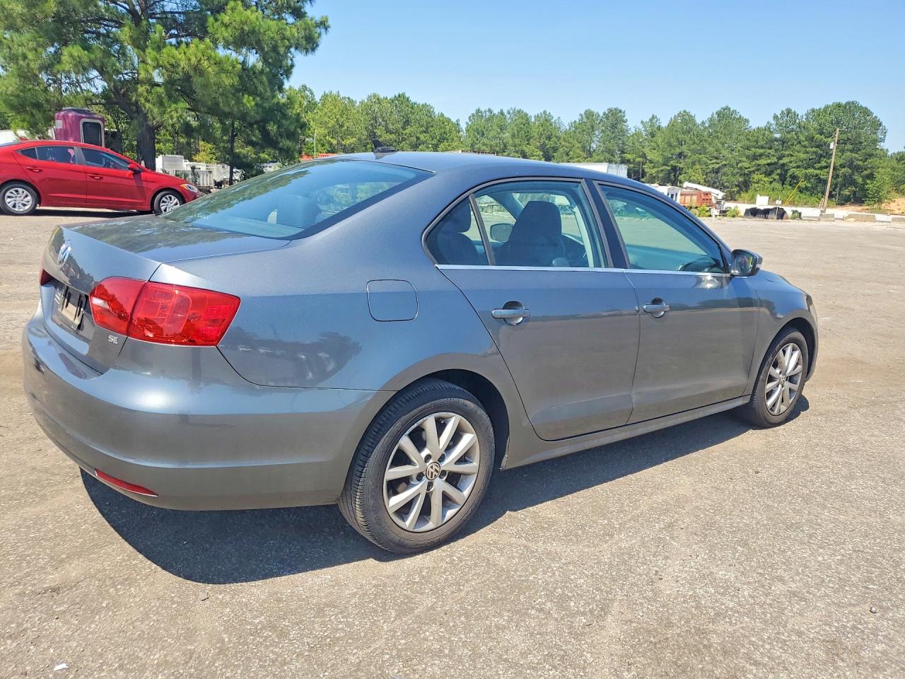 2014 Volkswagen Jetta Se Gray vin: 3VWD07AJ7EM291793