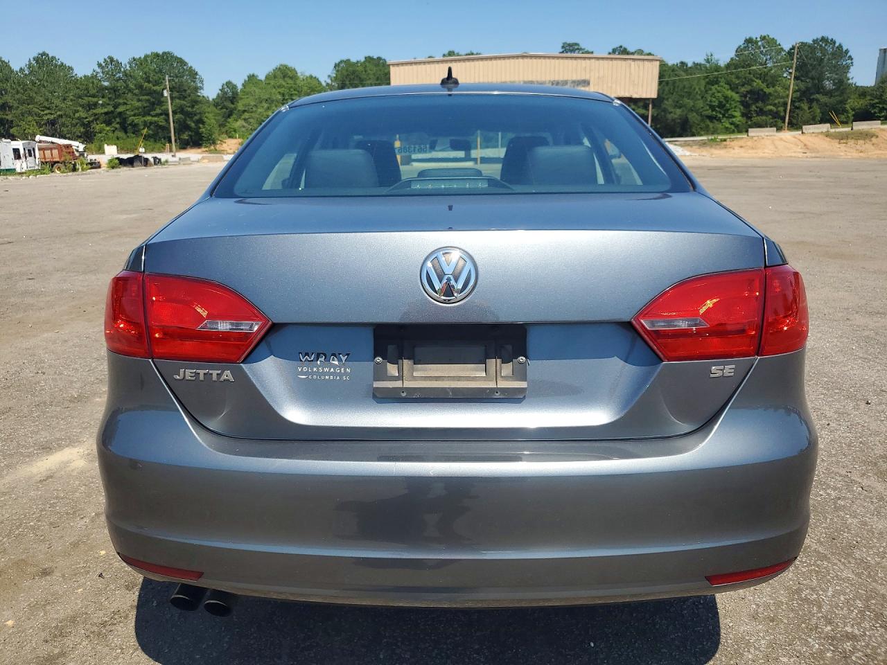 2014 Volkswagen Jetta Se Gray vin: 3VWD07AJ7EM291793
