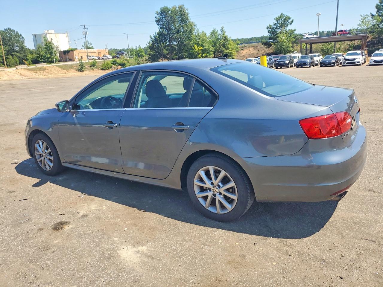 2014 Volkswagen Jetta Se Gray vin: 3VWD07AJ7EM291793