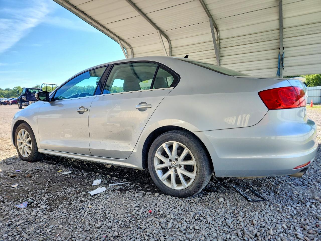 2014 Volkswagen Jetta Se Silver vin: 3VWD07AJ7EM322816