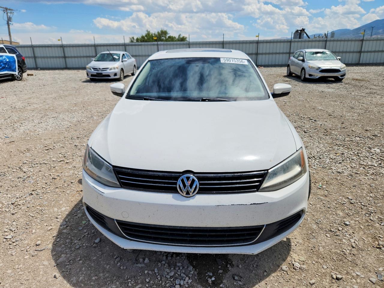 2014 Volkswagen Jetta Se Белый vin: 3VWD07AJ7EM368047