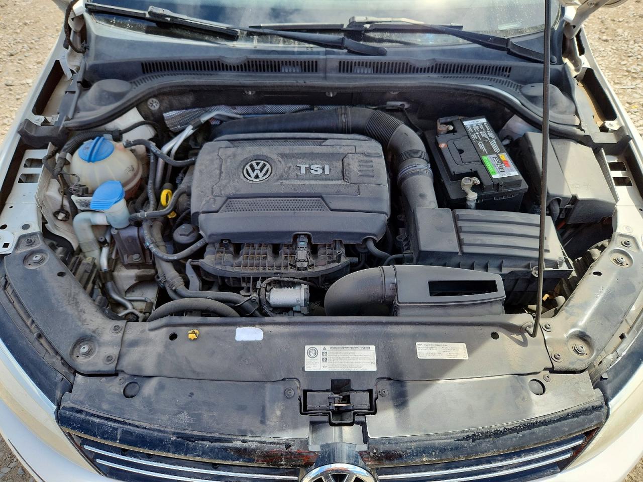 2014 Volkswagen Jetta Se Белый vin: 3VWD07AJ7EM368047