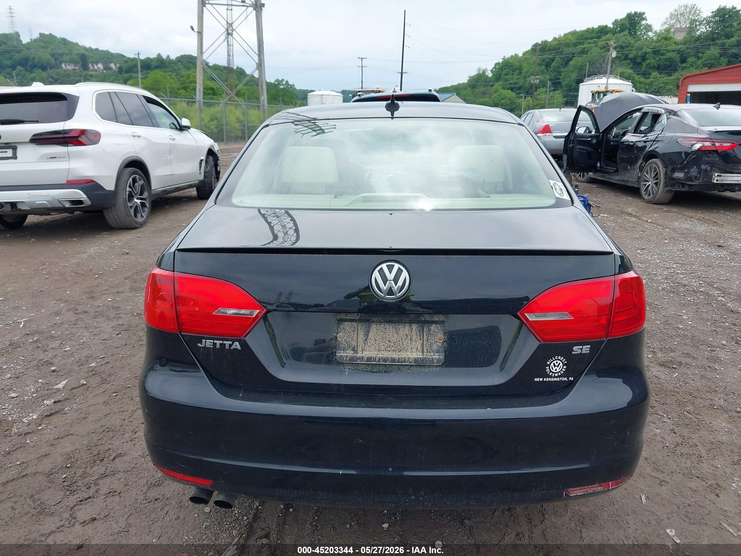 2014 Volkswagen Jetta 1.8t Se Черный vin: 3VWD07AJ7EM368484