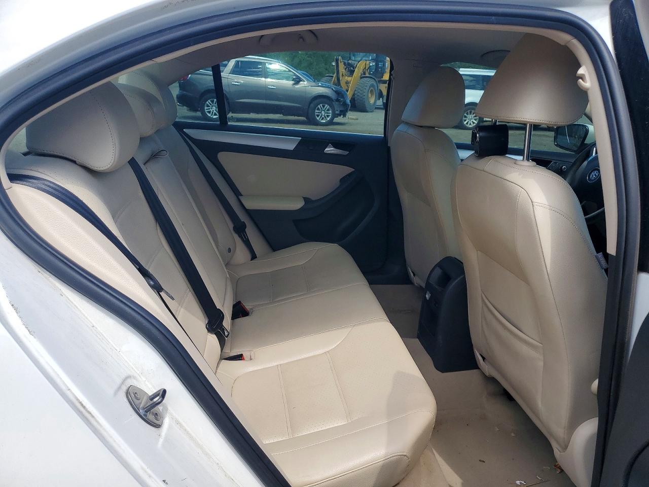 2014 Volkswagen Jetta Se White vin: 3VWD07AJ7EM382756