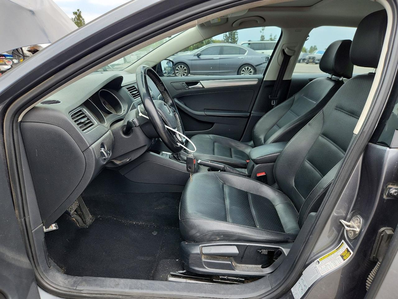 2015 Volkswagen Jetta Se Gray vin: 3VWD07AJ7FM237251