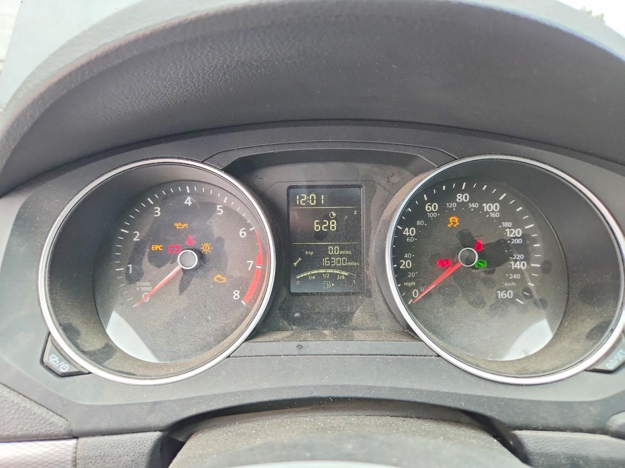 2015 Volkswagen Jetta Se Gray vin: 3VWD07AJ7FM237251
