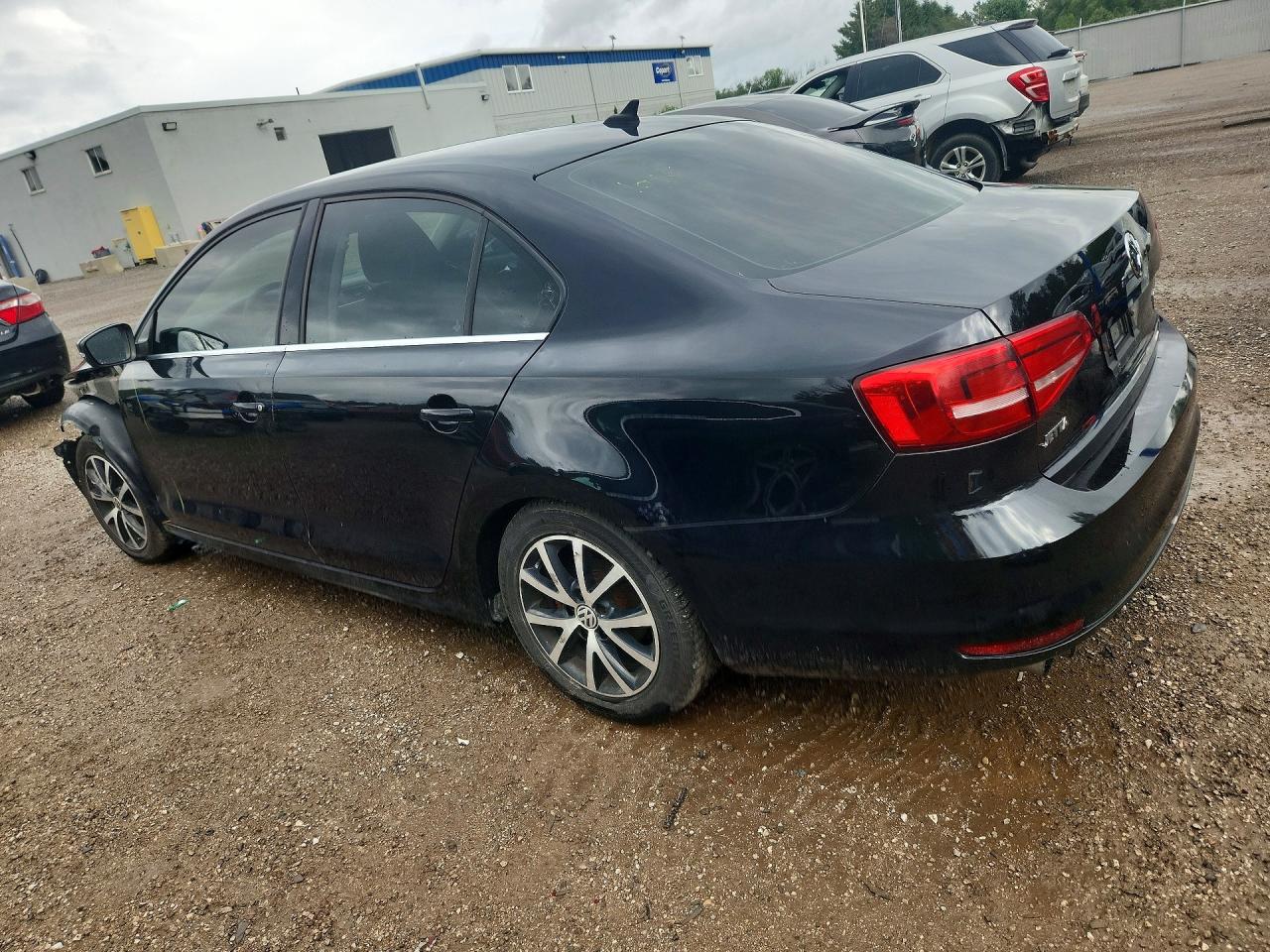 2015 Volkswagen Jetta Black vin: 3VWD07AJ7FM284988
