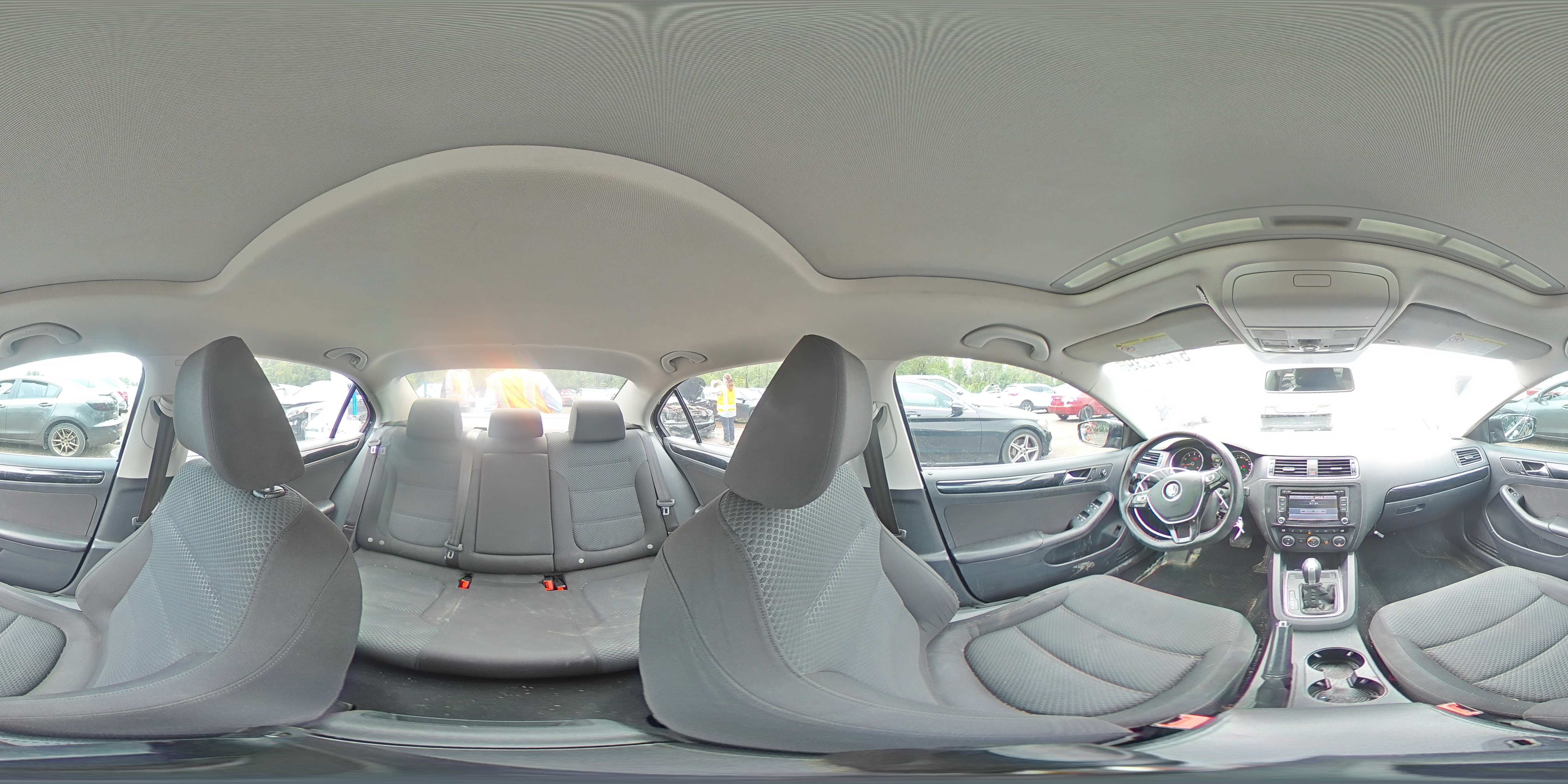 2015 Volkswagen Jetta Black vin: 3VWD07AJ7FM284988