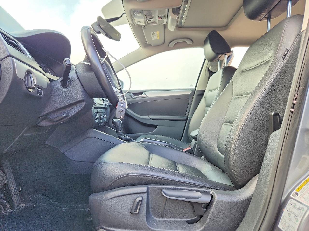 2014 Volkswagen Jetta Se Gray vin: 3VWD07AJ8EM209571