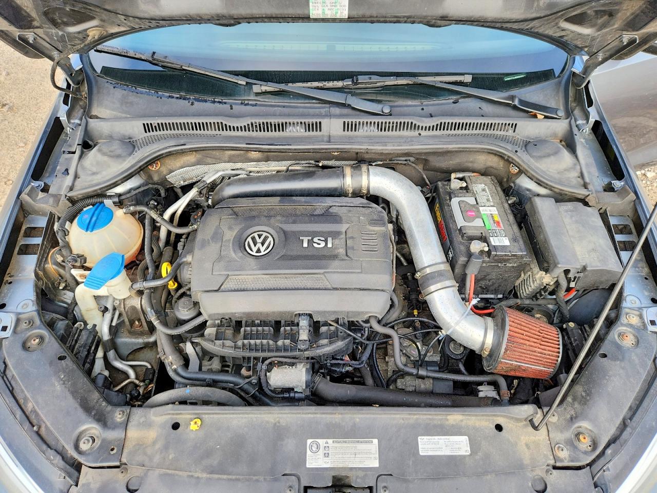 2014 Volkswagen Jetta Se Gray vin: 3VWD07AJ8EM209571