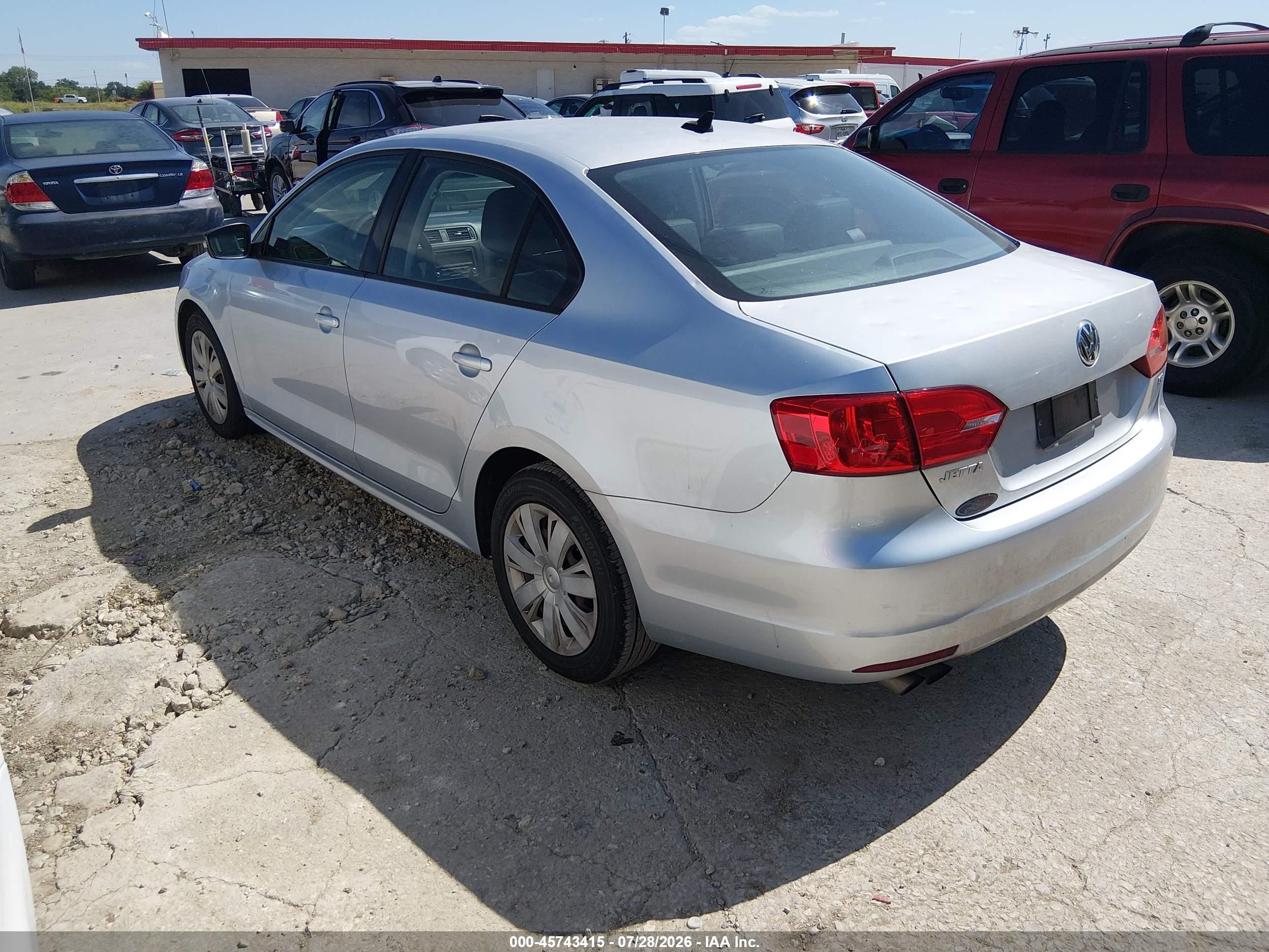 2014 Volkswagen Jetta 1.8t Se Серебряный vin: 3VWD07AJ8EM265381