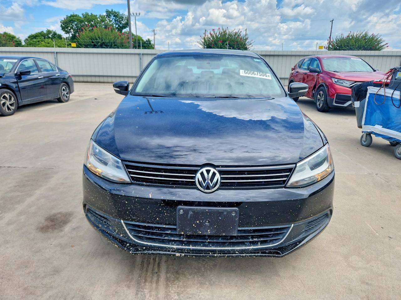 2014 Volkswagen Jetta Черный vin: 3VWD07AJ8EM364220