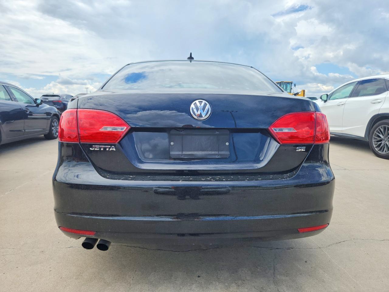 2014 Volkswagen Jetta Черный vin: 3VWD07AJ8EM364220
