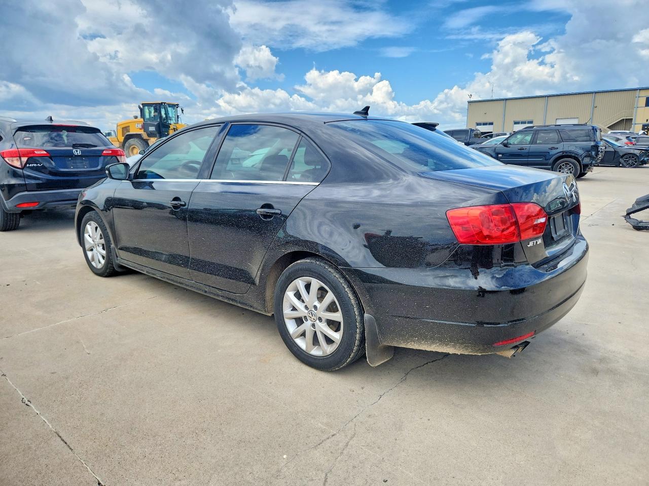 2014 Volkswagen Jetta Черный vin: 3VWD07AJ8EM364220