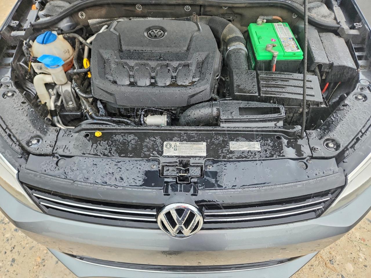 2014 Volkswagen Jetta Se Gray vin: 3VWD07AJ8EM414596