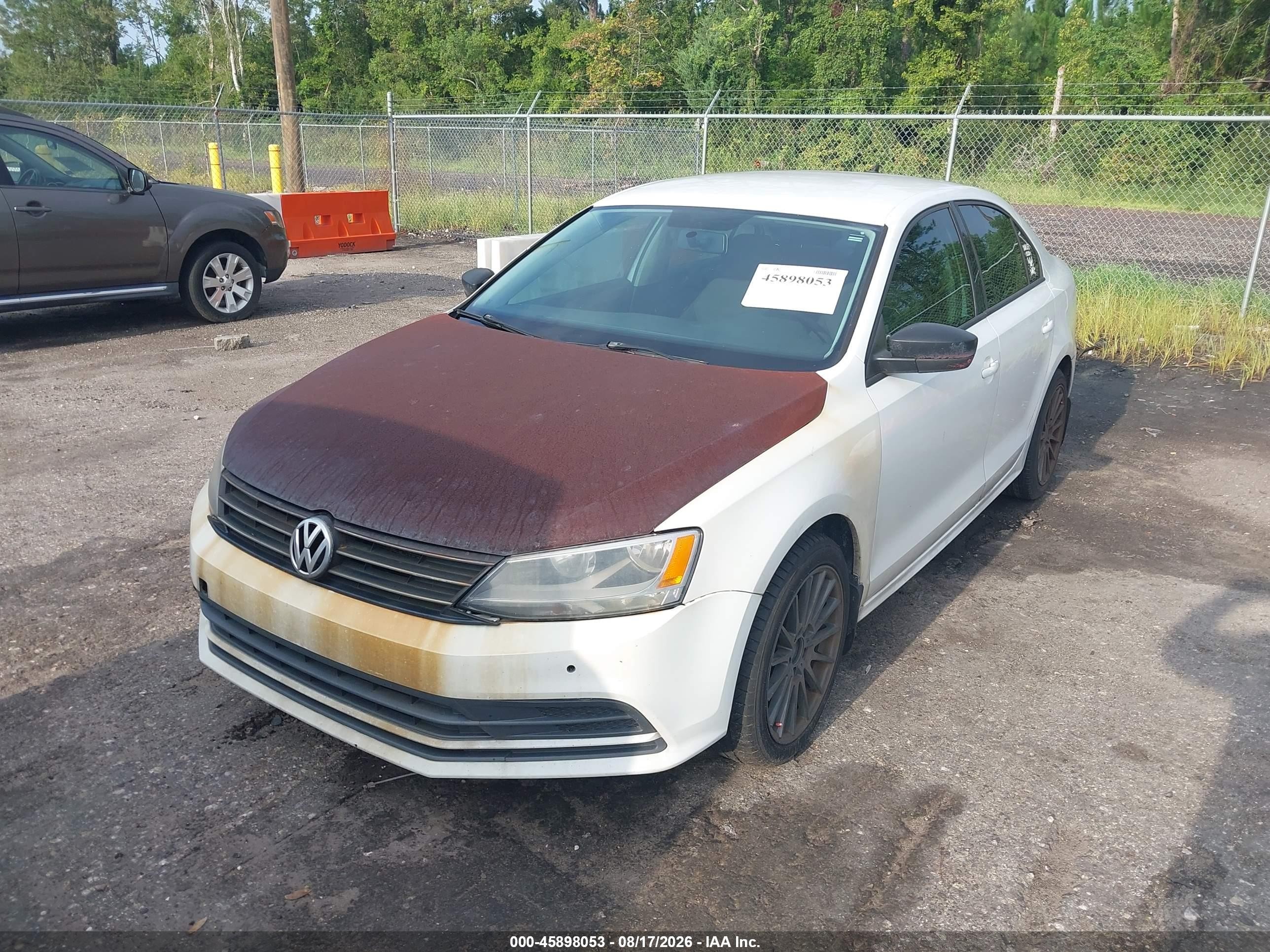 2015 Volkswagen Jetta 1.8t Se Белый vin: 3VWD07AJ8FM263163