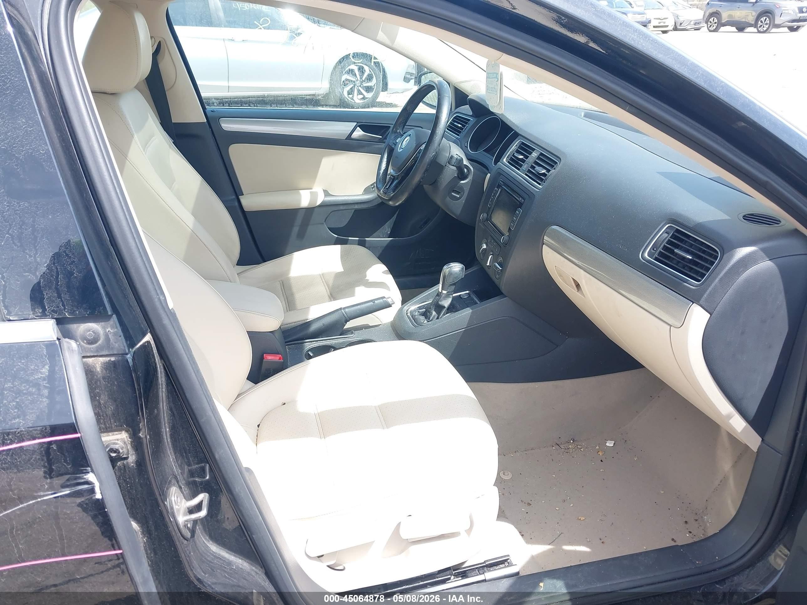 2015 Volkswagen Jetta 1.8t Se Black vin: 3VWD07AJ8FM298995