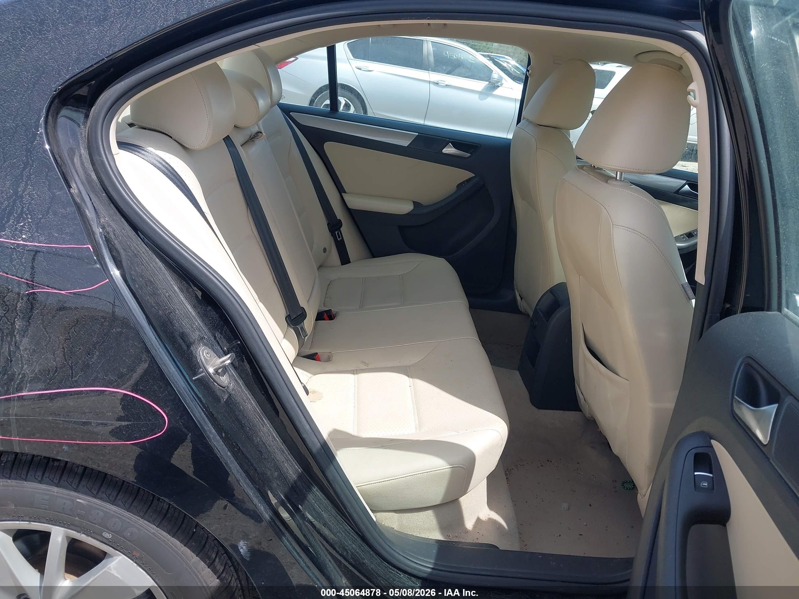 2015 Volkswagen Jetta 1.8t Se Black vin: 3VWD07AJ8FM298995