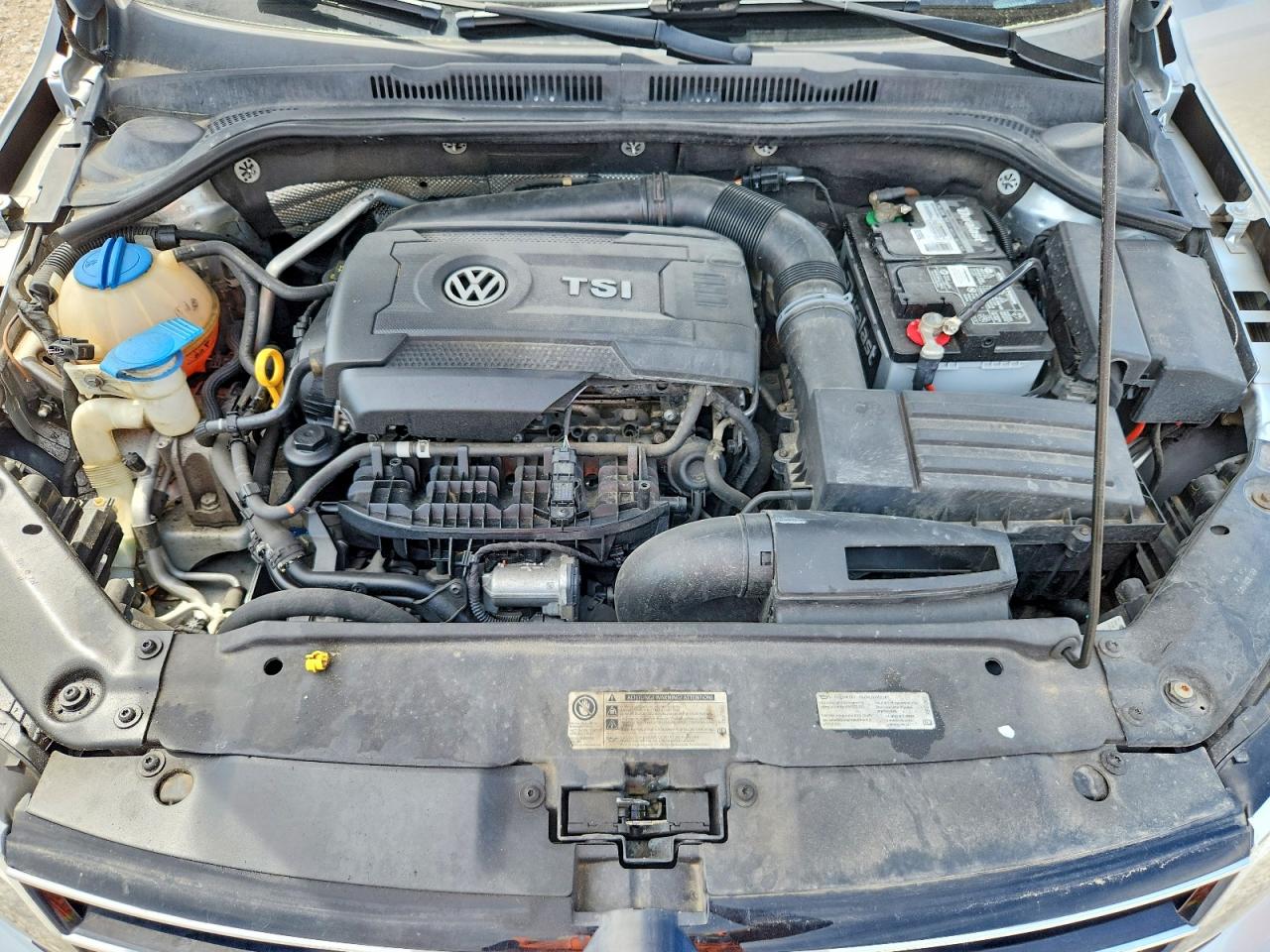 2015 Volkswagen Jetta Se Silver vin: 3VWD07AJ8FM411635