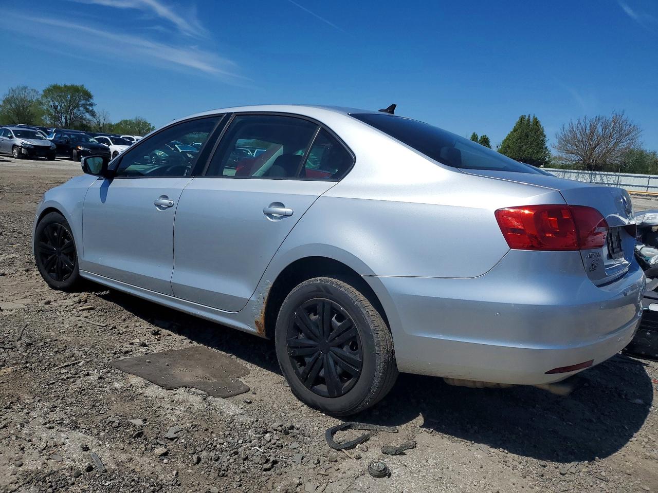 2014 Volkswagen Jetta Se Серебряный vin: 3VWD07AJ9EM299409