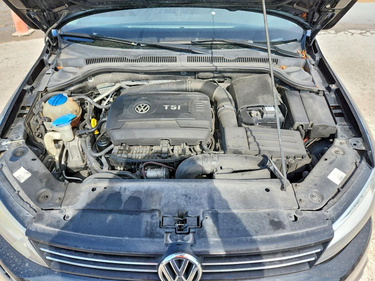 2014 Volkswagen Jetta Se Gray vin: 3VWD07AJ9EM434923