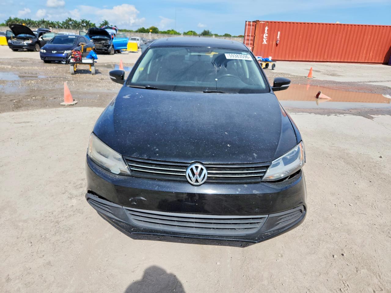 2014 Volkswagen Jetta Se Gray vin: 3VWD07AJ9EM434923