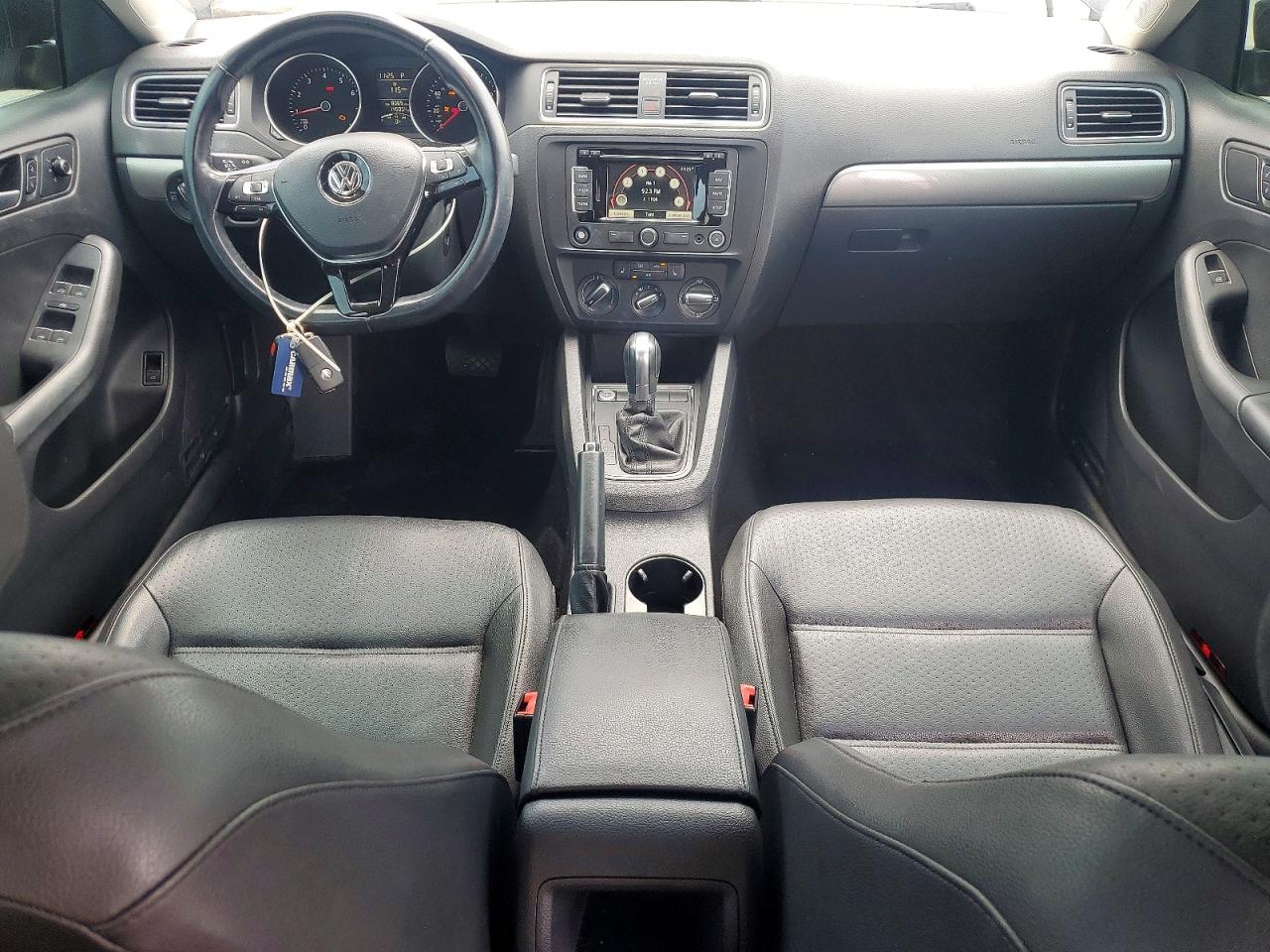 2015 Volkswagen Jetta Se Black vin: 3VWD07AJ9FM248588