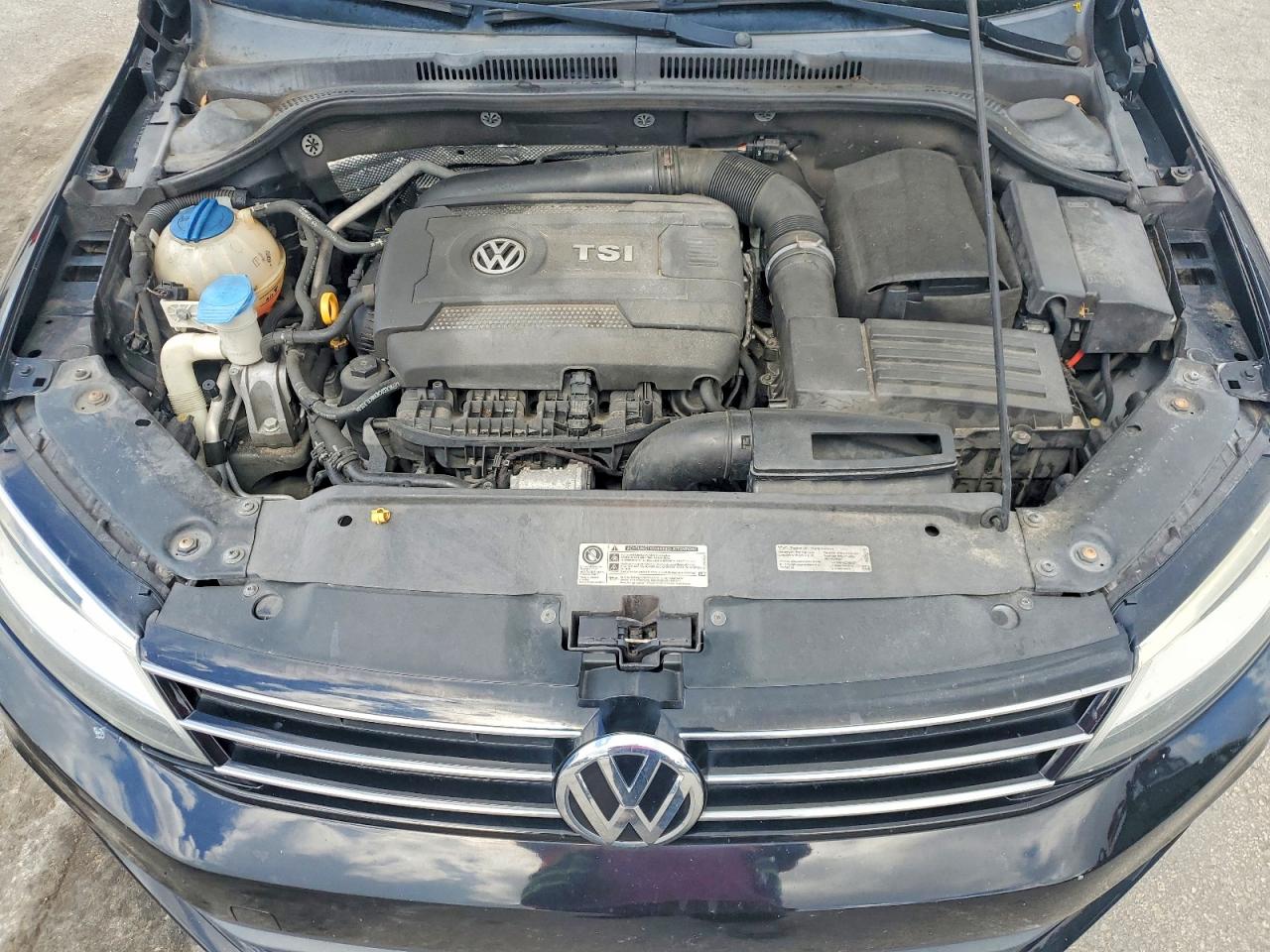 2015 Volkswagen Jetta Se Black vin: 3VWD07AJ9FM248588