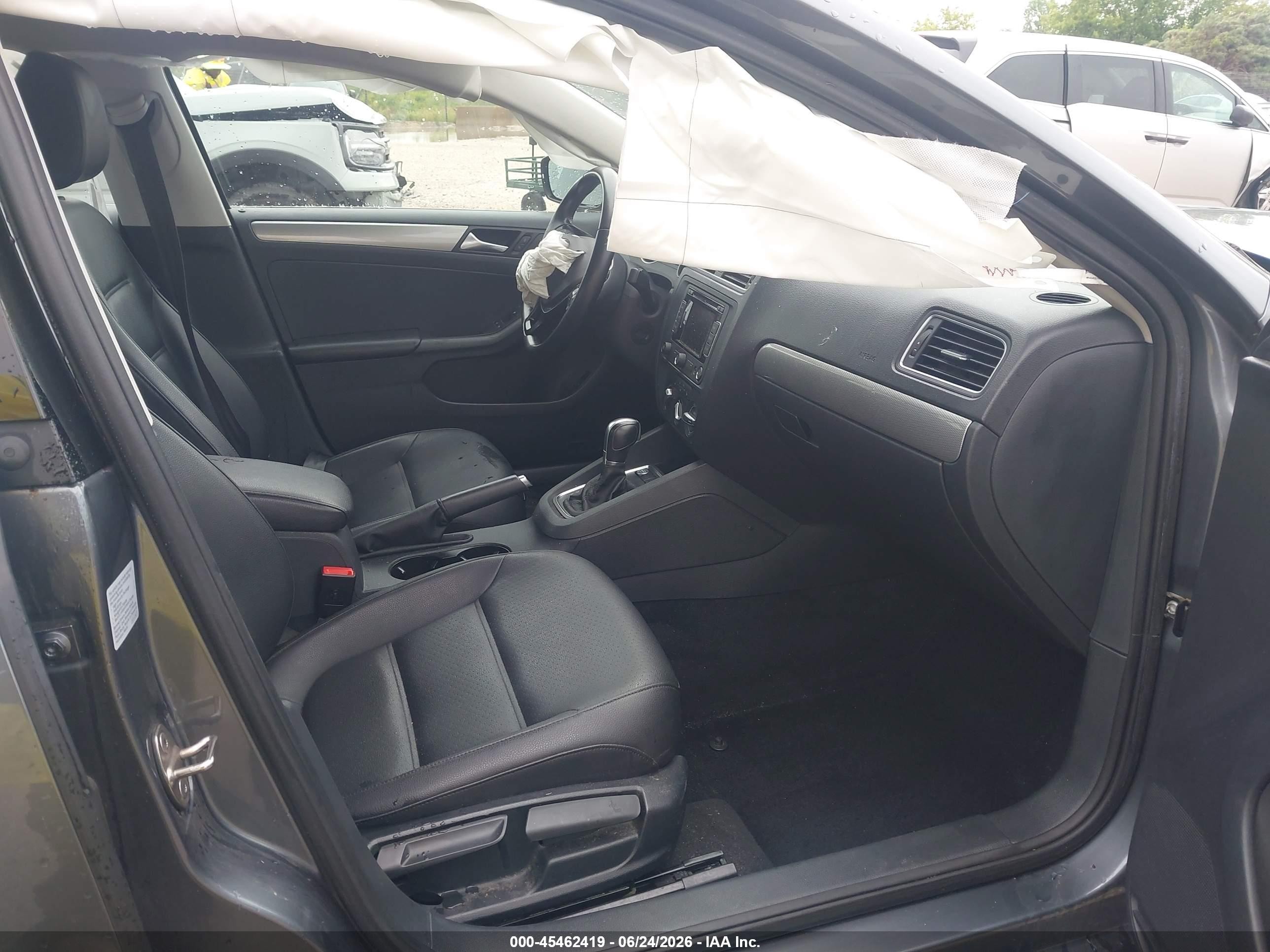 2015 Volkswagen Jetta 1.8t Se Gray vin: 3VWD07AJ9FM357617