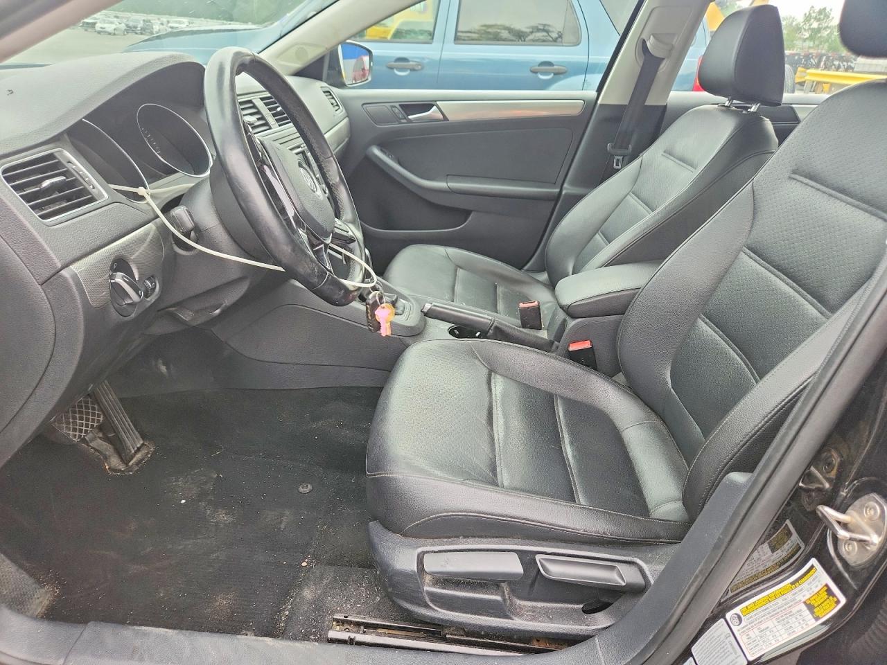 2015 Volkswagen Jetta Se Black vin: 3VWD07AJ9FM422871