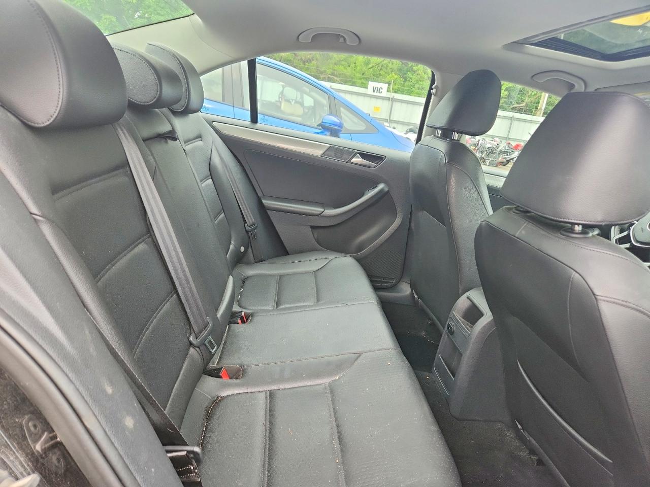 2015 Volkswagen Jetta Se Black vin: 3VWD07AJ9FM422871